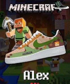 MINECRAFT New Collection All Characters Air Force 1 Sneaker