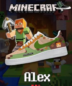 MINECRAFT New Collection All Characters Air Force 1 Sneaker MINECRAFT New Collection All Characters Air Force 1 Sneaker