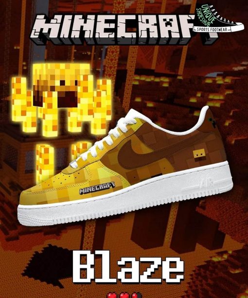 MINECRAFT New Collection All Characters Air Force 1 Sneaker
