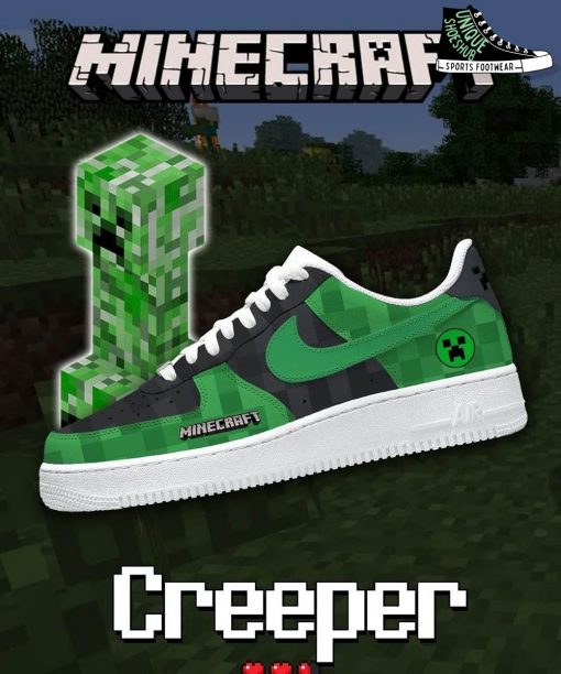 MINECRAFT New Collection All Characters Air Force 1 Sneaker