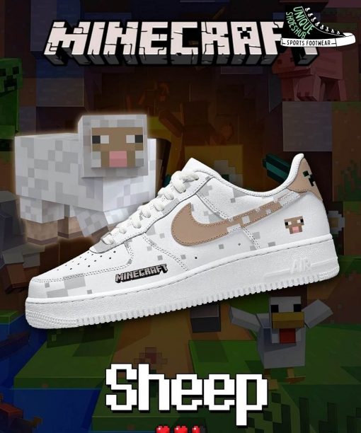 MINECRAFT New Collection All Characters Air Force 1 Sneaker