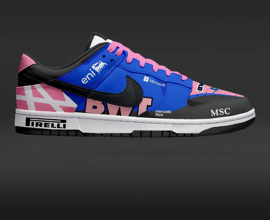 Ignite the Track: Own the Alpine Racing F1 2025 Special Dunk Low Sneaker 🏁👟 Ignite the Track: Own the Alpine Racing F1 2025 Special Dunk Low Sneaker 🏁👟