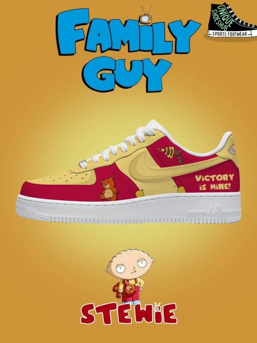 Family Guy Stewie Griffin “Victory is Mine!” Air Force 1 Sneaker