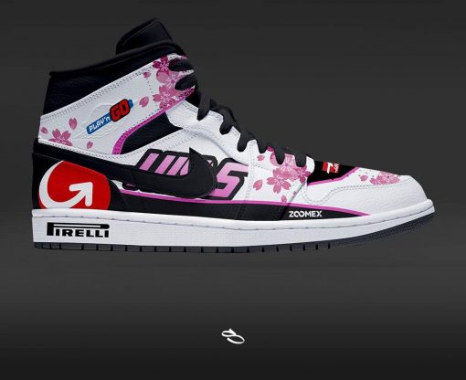 Haas Japan GP F1 2025 Special Air Jordan 1 Sneaker