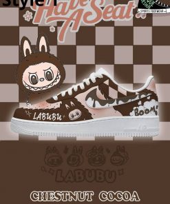 Labubu Chestnut Cocoa Custom Air Force 1 Sneaker