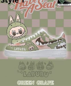 Labubu Green Grape Custom Air Force 1 Sneaker