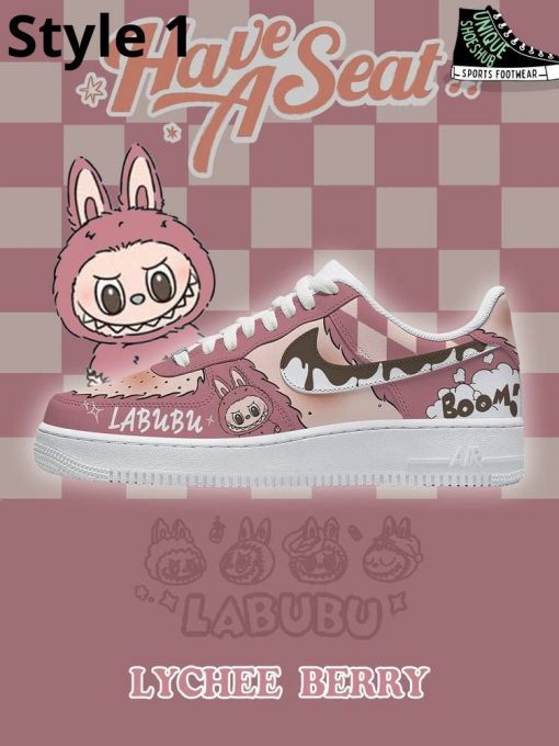 Labubu Lychee Berry Custom Air Force 1 Sneaker