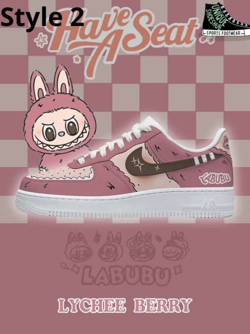 Labubu Lychee Berry Custom Air Force 1 Sneaker