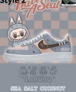 Labubu Sea Salt Coconut Custom Air Force 1 Sneaker