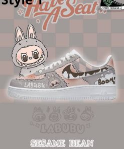 Labubu Sesame Bean Custom Air Force 1 Sneaker