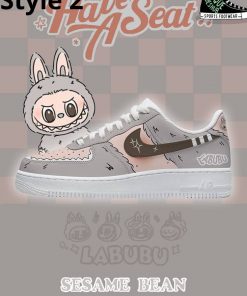 Labubu Sesame Bean Custom Air Force 1 Sneaker
