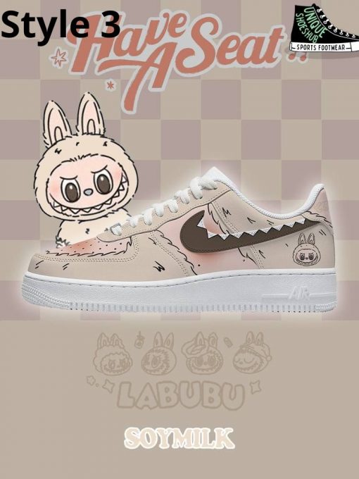 Labubu Soymilk Custom Air Force 1 Sneaker