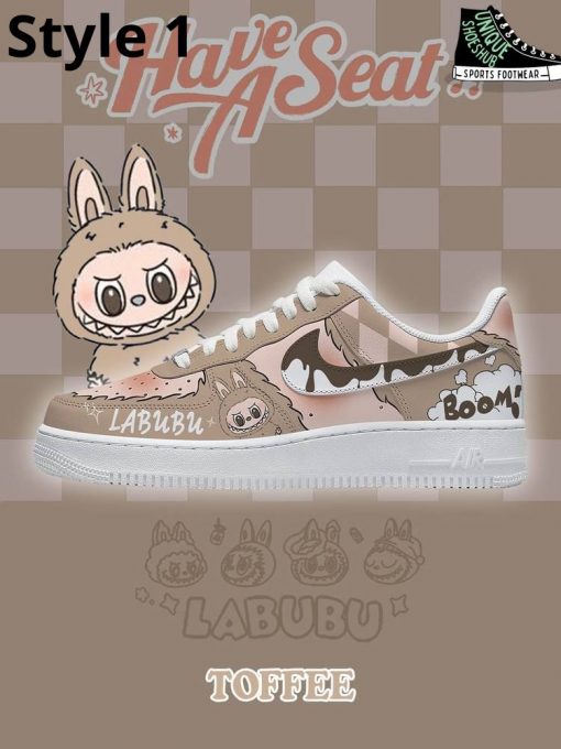 Labubu Toffee Custom Air Force 1 Sneaker