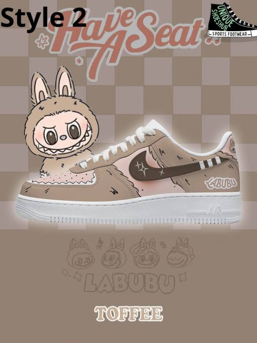 Labubu Toffee Custom Air Force 1 Sneaker