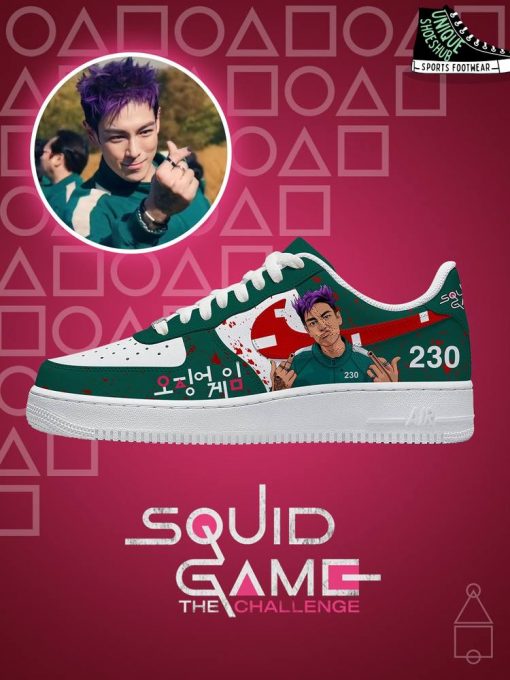 Squid Game Thanos Special Air Force 1 Sneaker