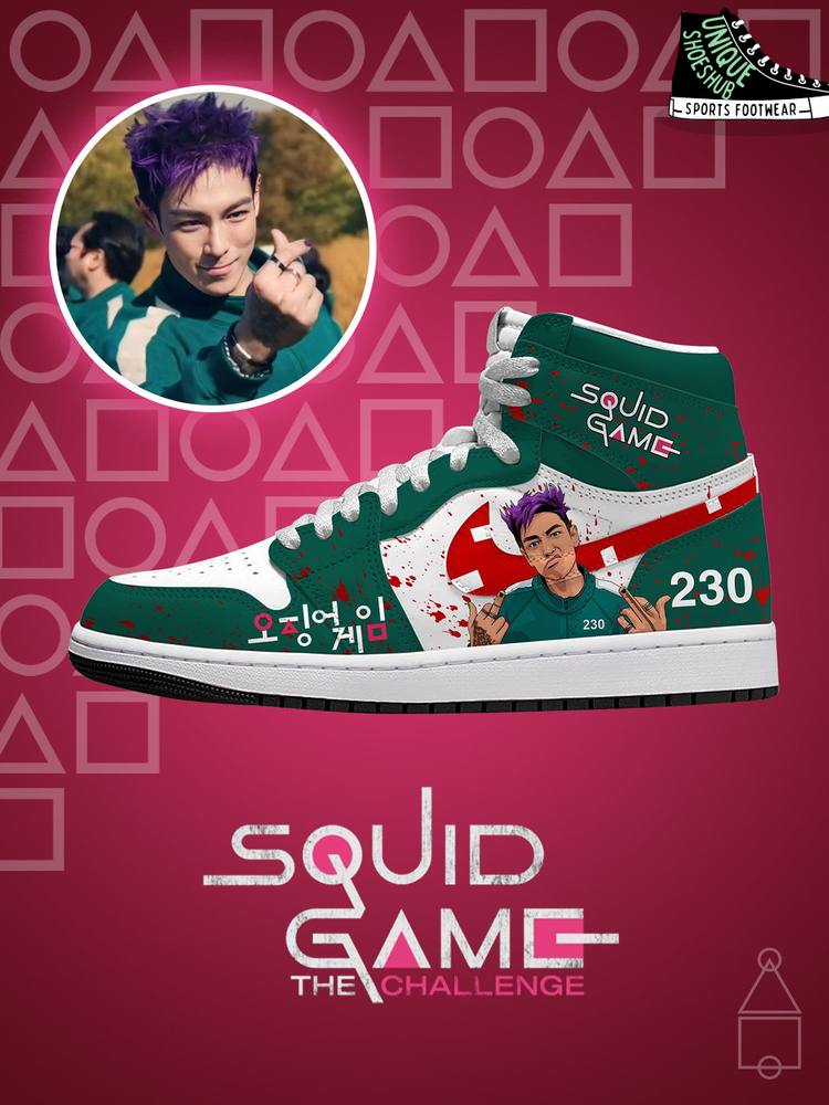 Squid Game Thanos Special Air Jordan 1 Sneaker Discover the Squid Game Thanos Special Air Jordan 1 Sneaker