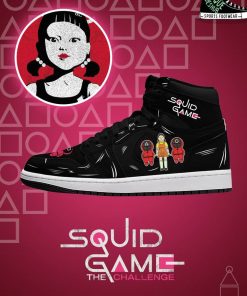 Squid Game Young-hee Special Black Air Jordan 1 Sneaker