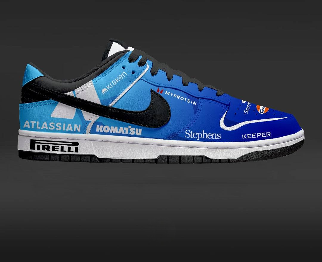 🔥 William Racing F1 2025 Special Dunk Low Sneaker 🔥 🔥 William Racing F1 2025 Special Dunk Low Sneaker 🔥