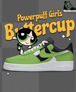 Buttercup x The Powerpuff Girls Special Air Force 1 Shoes
