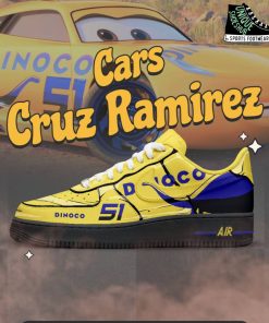 Cruz Ramirez x Cars Limited Edition Special Air Force 1 Shoes