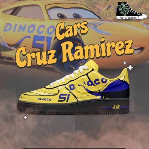 Cruz Ramirez x Cars Limited Edition Special Air Force 1 Shoes