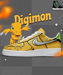 Digimon x Agumon Limited Edition Special Air Force 1 Shoes