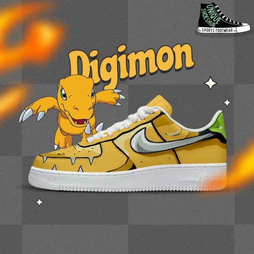Digimon x Agumon Limited Edition Special Air Force 1 Shoes