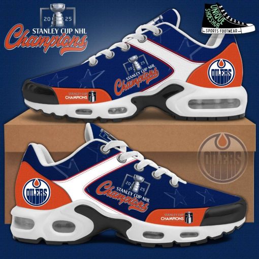 Edmonton Oilers Stanley Cup Champions 2025 Air Max Shoes – Limited Edition
