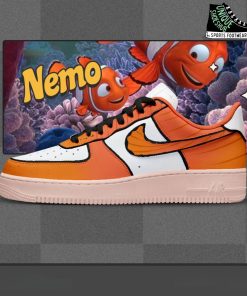 Finding Nemo Custom Orange Special Air Force 1 Shoes