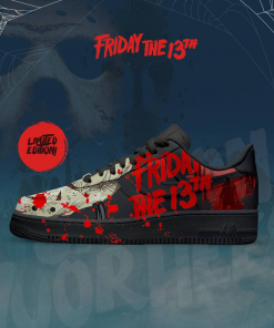 Friday The 13th Jason Voorhees Limited Edition Air Force 1 Sneaker