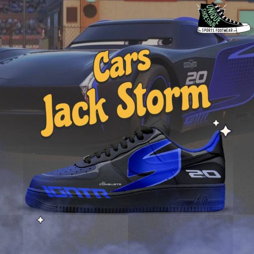 Jackson Storm x Cars Limited Edition Special Air Force 1 Shoes