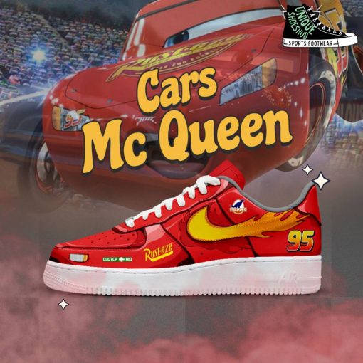Lightning McQueen x Cars Limited Edition Special Air Force 1 Shoes