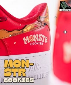 MONSTR COOKIES Special Air Force 1 Shoes