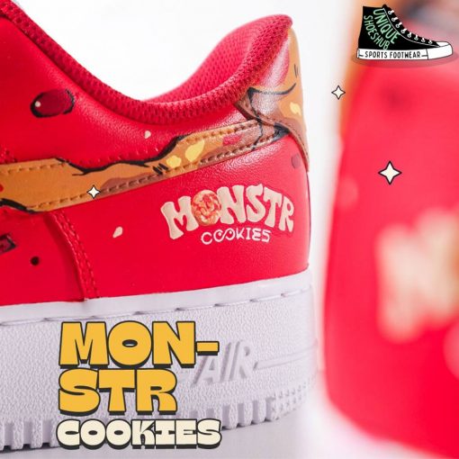MONSTR COOKIES Special Air Force 1 Shoes
