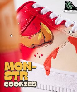 MONSTR COOKIES Special Air Force 1 Shoes