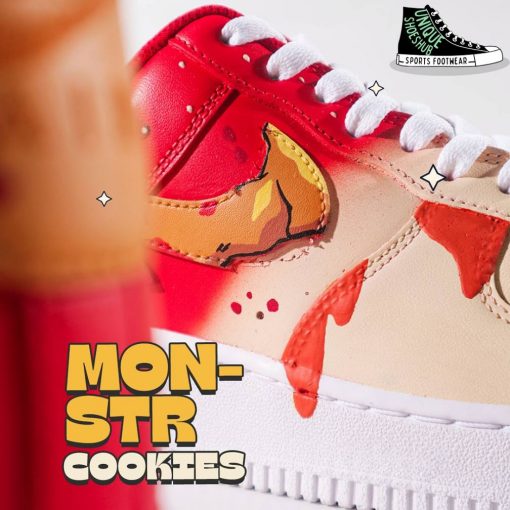 MONSTR COOKIES Special Air Force 1 Shoes