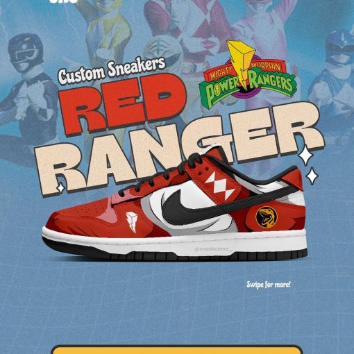 Mighty Morphin Power Rangers Special Dunk Sneaker