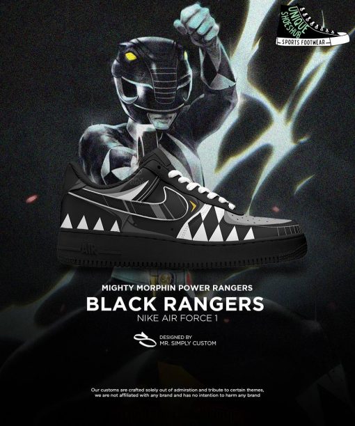 Mighty Morphin Power Rangers Special Edition Air Force 1 Sneaker