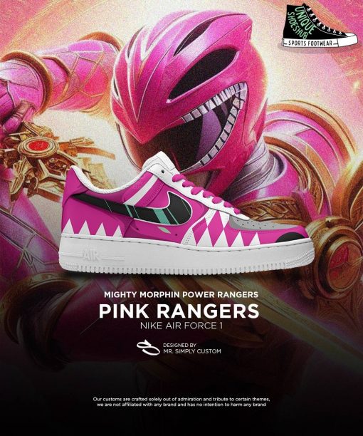 Mighty Morphin Power Rangers Special Edition Air Force 1 Sneaker