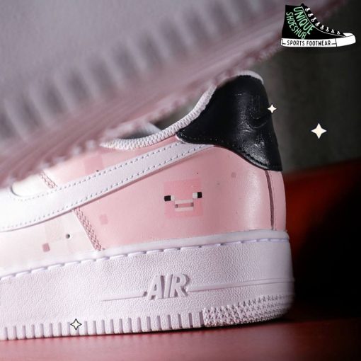 Minecraft – PIG 2025 Pink Special Air Force 1 Shoes