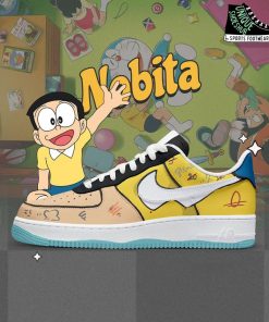Nobita x Doraemon Limited Edition Special Air Force 1 Shoes