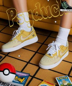 Psyduck x Pokemon Limited Edition Special Air Force 1 Shoes