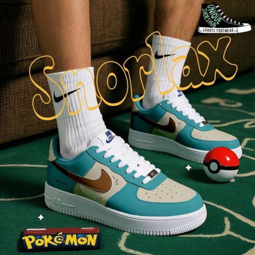 Snorlax Pokemon Limited Edition Special Air Force 1 Shoes