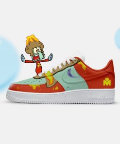 Spongebob Squarepants Captain Magma Special Edition Air Force 1 Sneaker