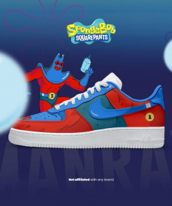 Spongebob Squarepants Man Ray Special Edition Air Force 1 Sneaker