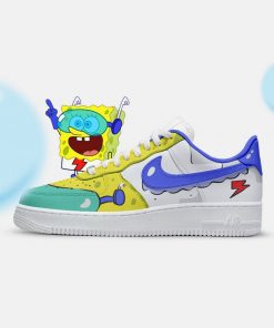 Spongebob Squarepants “Quickster” Special Edition Air Force 1 Sneaker