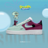 Spongebob Squarepants Squilliam Fancyson Special Edition Air Force 1 Sneaker