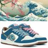 The Big Wave Japanese Pattern Special Air Jordan 1 Sneaker