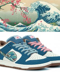 The Big Wave Japanese Pattern Special Air Jordan 1 Sneaker