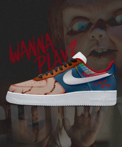 The Chucky “Wanna Play?” Special Edition Air Force 1 Shoes